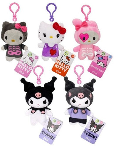 8721246991137 | Lot 5 Hello Kitty Halloween Peluche Bagclip 12,5cm
