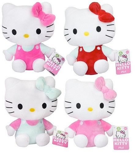 8721246990871 | Lot 4 Peluches Hello Kitty 23cm – Assorties Sanrio