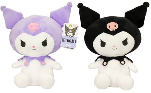 8721246990932 | Lot 2 Peluches Hello Kitty Kuromi 23cm – 2 Assortis