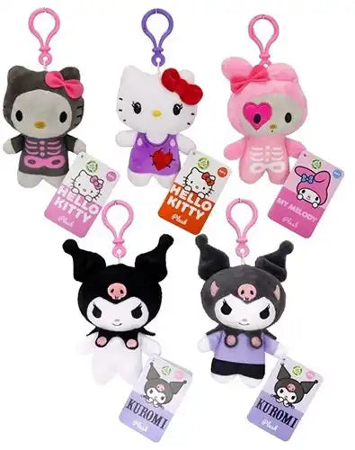 8721246991137 – Hello Kitty Peluche Bagclip Série 2 assortis 12,5 cm (colis 10 pièces)