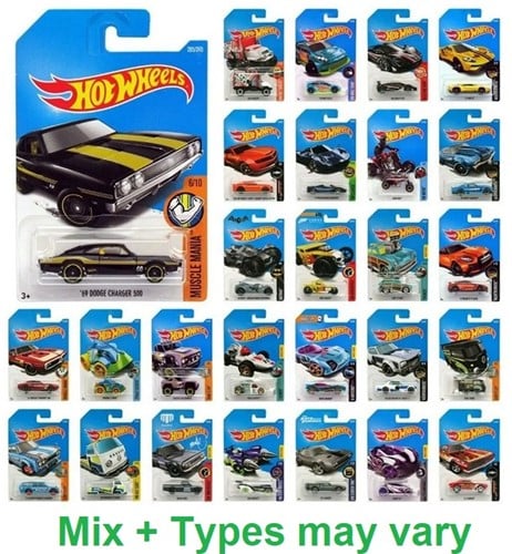 027084120134 | Hot Wheels x74 Die-Cast 1:64 | 2024 Assortis | Lot revendeur véhicules