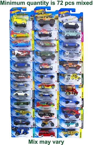 lot de 72 pcs : Hot Wheels Die cast 1:64 assorti