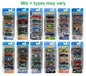 074299018060 – Hot Wheels Die-Cast véhicules 5-Pack assortis 11×27 cm – Colis de 4 pièces