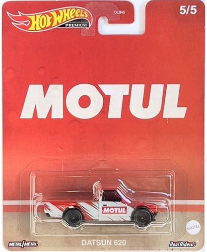 Hot Wheels Motul Datsun 620 13x16,5cm