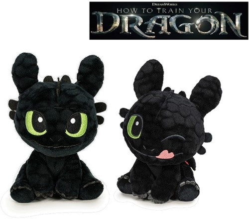 8425611655104	lot de 2 pcs : How to Train Your Dragon Peluche Toothless Expressions 2 assortis 45cm