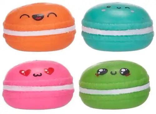 5038104657962 – Lot revendeur de 12 pcs Kawaii Foodiez Squishy Macaron 6,5cm – Vente en gros
