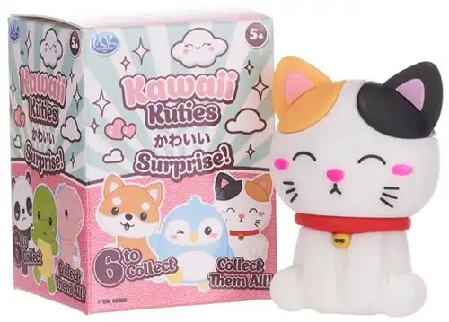 5038104658655 – Lot revendeur de 12 pcs Kawaii Kuties 8cm in Blindbox 6 assortis – Vente en gros figurines surprises