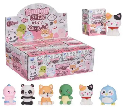 5038104658655 – Lot revendeur de 12 pcs Kawaii Kuties 8cm in Blindbox 6 assortis – Vente en gros figurines surprises