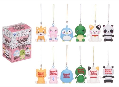 5038104659331 – Kawaii Kuties Blind Box x24 cute charms in display | Cheap surprise keychains – Simcha FR