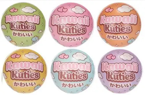 5038104659218 – Colis revendeur 12 pcs KAWAII KUTIES – Balles PU 10 cm 6 assortis en présentoir – Déstockage jouets grossiste