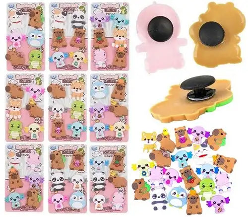 5038104659386 – Lot revendeur 48 pcs Kawaii Kuties Shoe Charms Pack de 6 (7×12 cm)