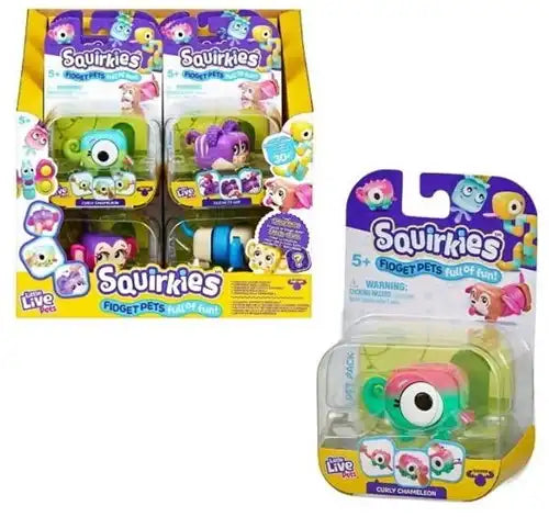 Little Live Pets Squirkies Fidget Pets in display 9x14cm