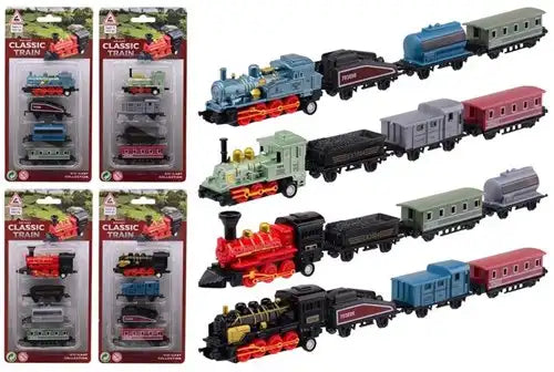 8711866260690 – Colis 24 pcs Locomotive Die-Cast Pull Back – Coffret trains métalliques 4 pièces 11×2,5×22 cm
