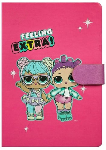 4043946303091 LOL Surprise carnet magnétique 12,5x18cm Undercover