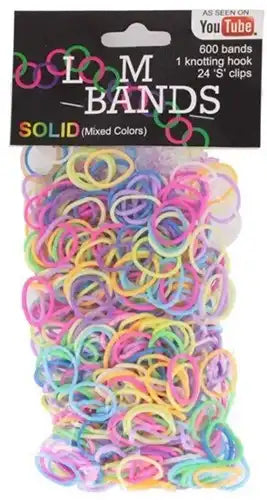 5060348815204 – Colis de 12 pcs Loom Bands Set Scented 600 élastiques parfumés avec accessoires 9,5x17 cm – Vente en gros Loom Bands – Grossiste loisirs créatifs enfants