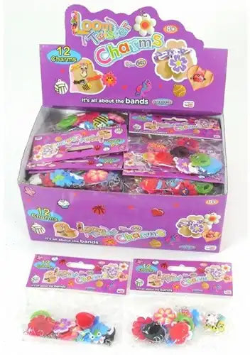 5021813118589 – Colis de 48 pcs Loom Twister 12x Charms 10,5x10,5 cm – Vente en gros Loom Twister – Grossiste accessoires créatifs et loisirs enfants