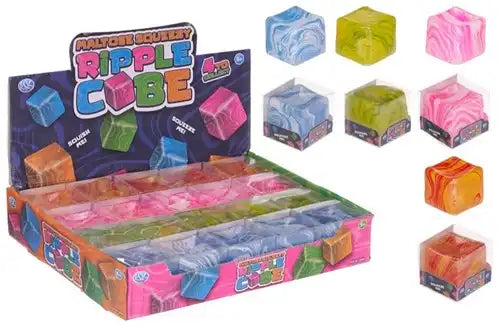 Maltose Ripple Cube 5,5cm 4 assortis in display