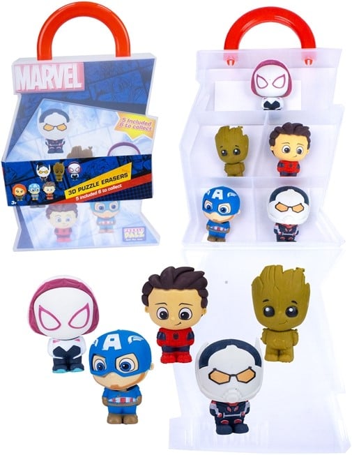 Marvel 5-Pack Puzzle Palz Carry Case 15x24cm