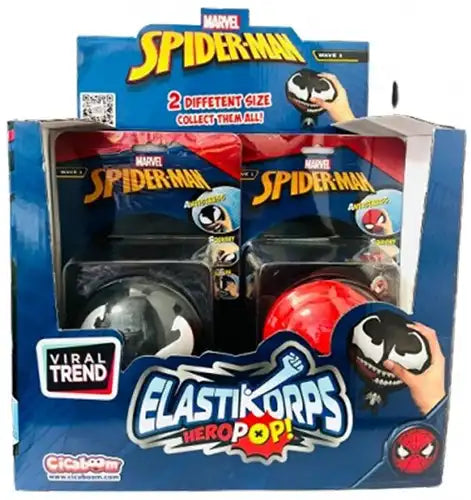 8052532632480 – Grossiste Marvel Elastikorps Heropop 10 cm – Colis de 4 figurines élastiques en blister display