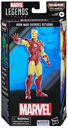 5010993978243 – Colis de 1 pc : Figurine Marvel Legends Iron Man (Heroes Return) 14x25 cm – Grossiste Hasbro