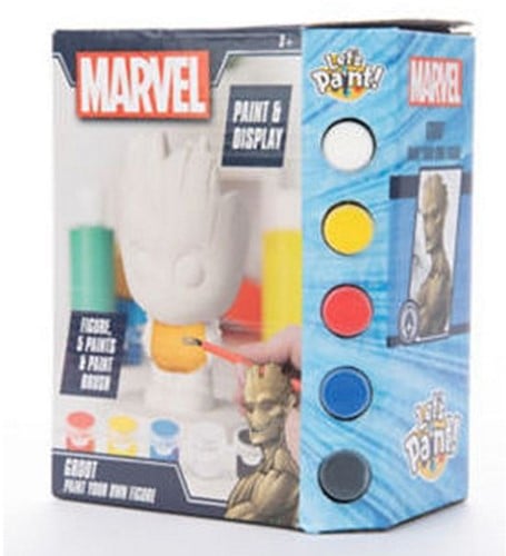 5056219063737 – Marvel Paint Your Own Figure Groot 14x19cm – Kit Peinture Figurine