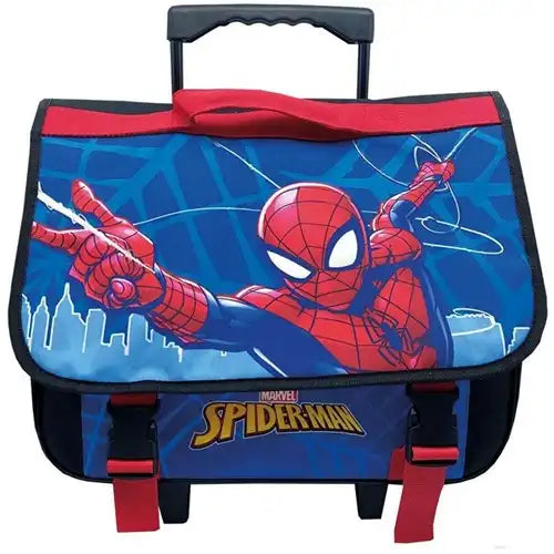 5411217127131 – Colis de 1 pc Marvel Spiderman Cartable à roulettes 35x40 cm – Vente en gros Spiderman – Grossiste Marvel