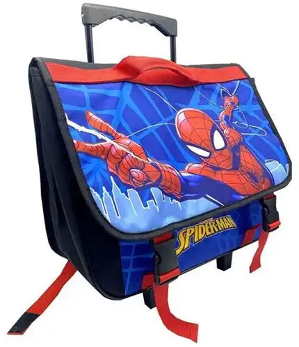 5411217127131 – Colis de 1 pc Marvel Spiderman Cartable à roulettes 35x40 cm – Vente en gros Spiderman – Grossiste Marvel