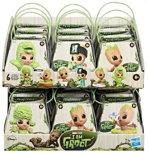 5010996138019 – Marvel Studios I Am Groot Figurines 7,5 cm assorties en display (colis de 18)