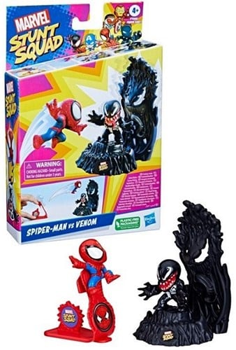 Marvel Stunt Squad Spider-Man vs Venom 14x21,5cm