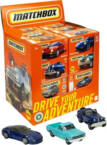 6947731029419 – Matchbox Drive Your Adventure Die-Cast Véhicules en Display – Colis de 48 pièces