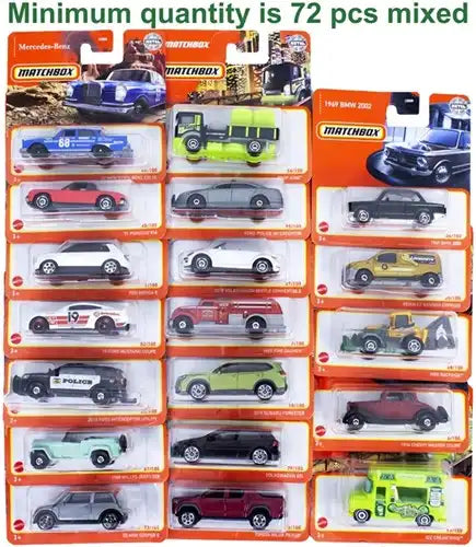 027084086263 – Matchbox voitures classiques 1:64 assorties – Colis de 72 pièces