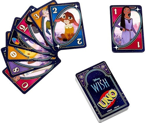 194735174638 Mattel Uno Disney Wish Card Game 9x14.5cm