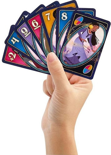 194735174638 Mattel Uno Disney Wish jeu de cartes 9x14,5cm