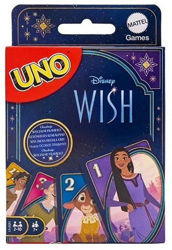 194735174638 Mattel Uno Disney Wish Card Game 9x14.5cm