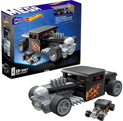 194735188635 | Mattel Hot Wheels MEGA Bone Shaker 1:24 - 334 Pièces - 22,5x29cm