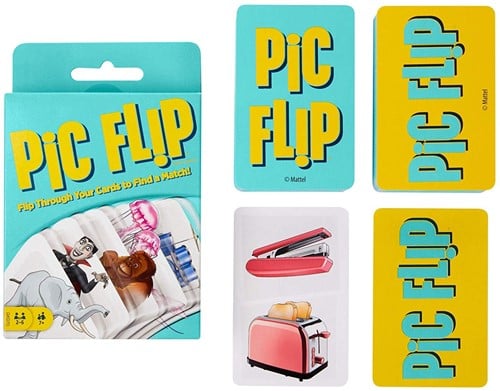 Mattel – Jeu de cartes Pic Flip | 887961824360