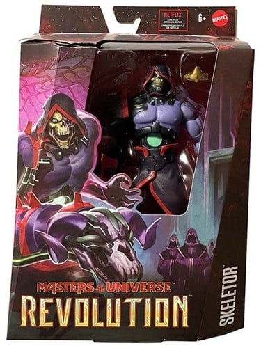 194735243525	Mattel Masters of the Universe Revolution Actionfigur 18cm Skeletor 18x26,5cm