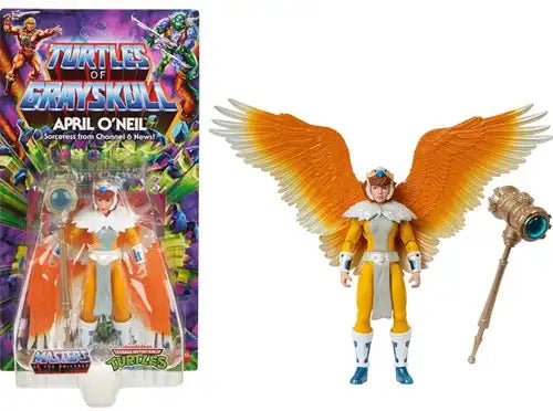 Mattel Masters of the Universe Turtles of Grayskull figurine d'action April o´Neil 15x29cm
