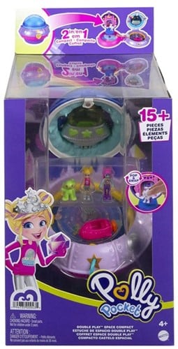 0194735009435 Polly Pocket coffret soucoupe volante 15x28cm Mattel