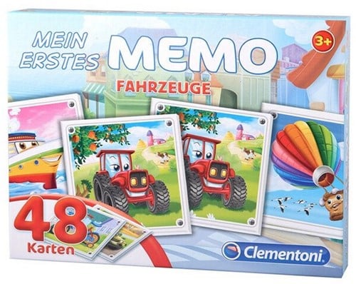 8005125963157 Mein Erstes Memo Fahrzeuge 15x20cm (DE) Clementoni