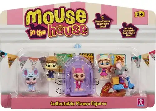 8414614077082 – Millie & Friends Mouse in the House 3-Pack 14x20cm en présentoir (8) dispo Simcha.fr