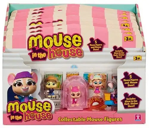 8414614077082 – Millie & Friends Mouse in the House 3-Pack 14x20cm en présentoir (8) dispo Simcha.fr
