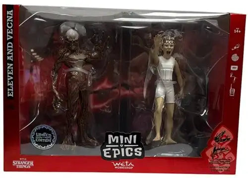 9420024740217 – colis de 1 pc : Mini Epics Stranger Things Vecna &amp; Eleven 2-Pack 29x20cm – Grossiste – Weta Workshop / Stranger Things