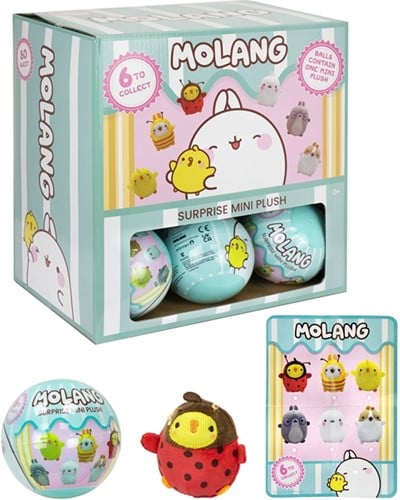 5056474210426 Molang Capsule 90mm + Peluche 7,5cm (x18 pcs)