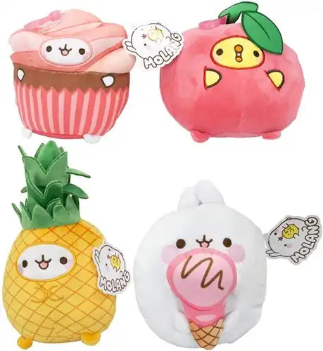 Molang Peluche 4 assortis 20cm