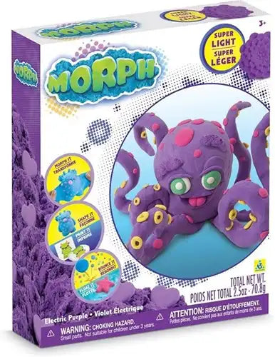 622222077327 – Morph Electric Purple pâte créative ultra légère 18x4,5x22cm (colis 6 pièces)
