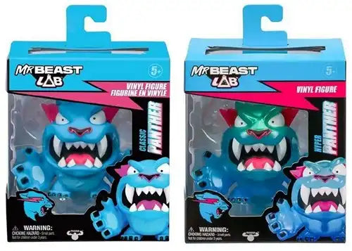 Mr Beast Lab Vinyl Figure 2 assortis (Classic + Hyper) 13,5x16cm