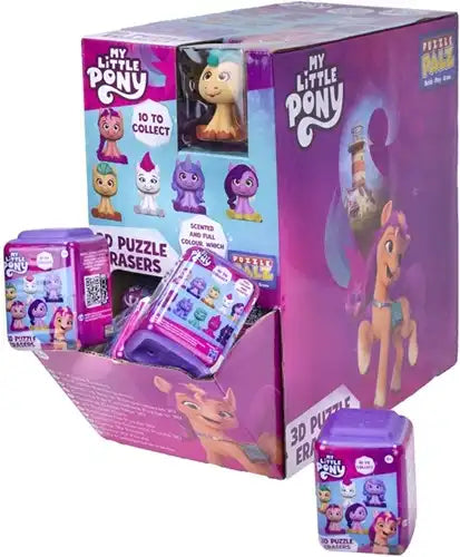 5056219089577 lot de 30 My Little Pony Scented Puzzle Palz 3D Puzzle Gum assortis en display 4,5x6 cm – Grossiste produits My Little Pony