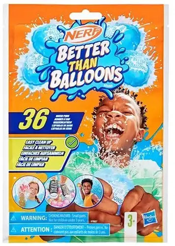 5010996208897 – Nerf Better Than Balloons 36 pcs (colis de 20 pcs) dispo Simcha.fr