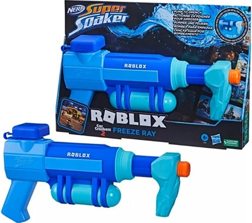 8809699517835 Nerf Super Soaker Roblox Freeze Ray – Pistolet à eau 42x29x6,5cm